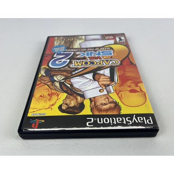 Capcom Vs. SNK PS2 PlayStation 2 Video Game No Manual Tested Works - Picture 2 of 12